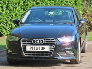 Used 2016 Audi A3 1.6 TDI SE Technik Sportback 5dr Diesel S Tronic Euro 6 (s/s) (110 ps) Black at #sitename#