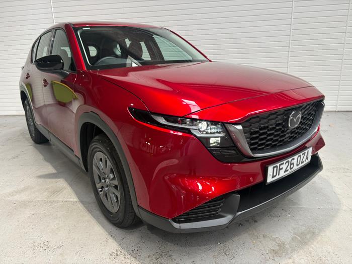 Used 2026 Mazda CX-5 2.5 e-SKYACTIV G MHEV Prime-Line SUV 5dr Petrol Auto Euro 6 (s/s) (141 ps) Soul Red Crystal Metallic at Windsors of Wallasey