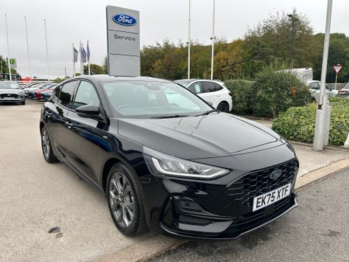 Used 2025 Ford Focus 1.0 MHEV ST-LINE MILD HYBRID Agate Black at Lawtons of Tadcaster