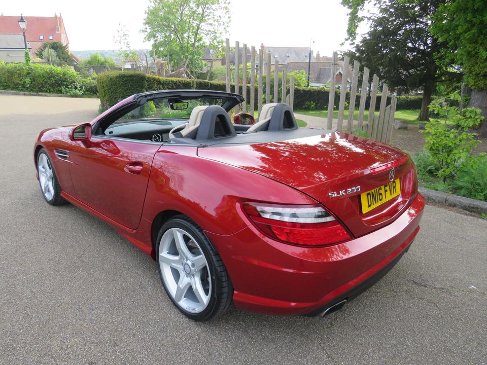 Mercedes-Benz SLK 2.0 SLK200 AMG Sport Convertible 2dr Petrol G-Tronic ...