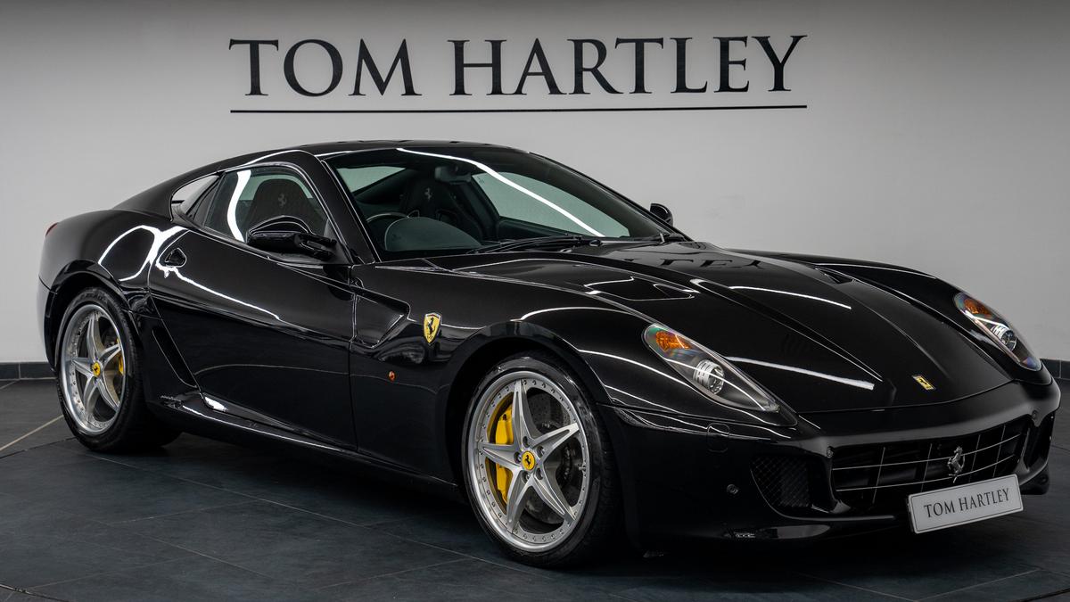Used 2010 Ferrari 599 GTB Fiorano HGTE Nero Daytona Metallic at Tom Hartley