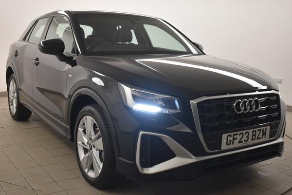 Used 2023 Audi Q2 35 TFSI S Line 5dr S Tronic Black at SERE Motors