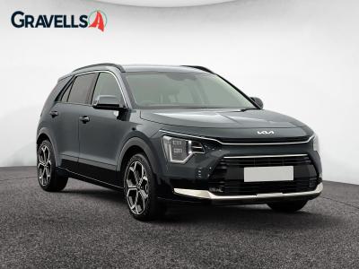 Used 2024 Kia NIRO 1.6h GDi 3 SUV 5dr Petrol Hybrid DCT Euro 6 (s/s) (139 bhp) interstellar grey at Gravells
