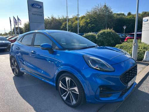 Used 2020 Ford Puma 1.0 MHEV ST-LINE X MILD HYBRID Desert Island Blue at Lawtons of Tadcaster
