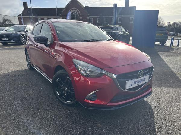 Used 2018 Mazda Mazda2 1.5 SKYACTIV-G Sport Black+ Hatchback 5dr Petrol Manual Euro 6 (s/s) (90 ps) Red at Dinnages