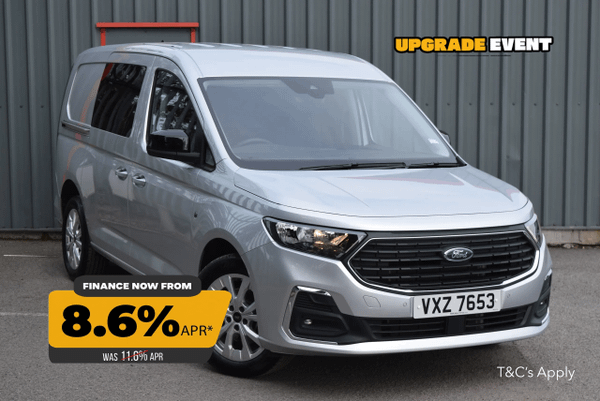 Used 2025 Ford Transit Connect 2.0 230 EcoBlue Limited Panel Van 6dr Diesel Manual L2 Euro 6 (s/s) (102 ps) Silver at SERE Motors