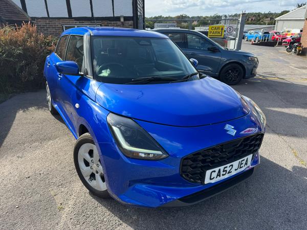 Used 2025 Suzuki Swift 1.2 MHEV Motion Hatchback 5dr Petrol Hybrid CVT Euro 6 (s/s) (82 ps) Blue at Dinnages
