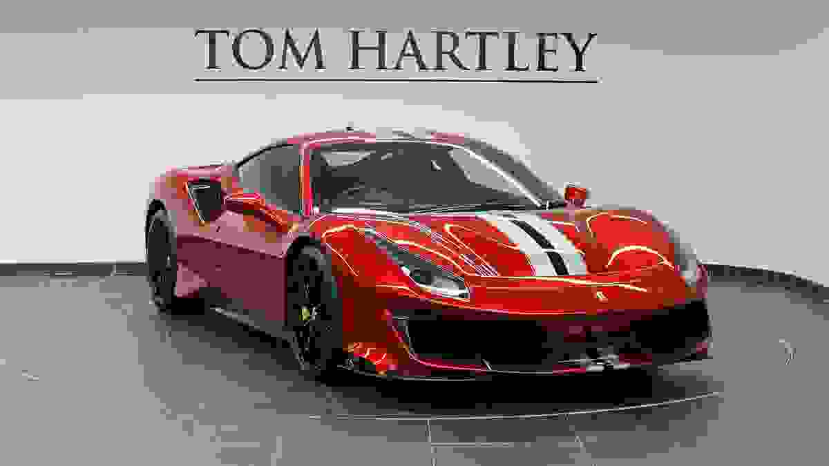 Used 2019 Ferrari 488 Pista Rosso Magma Triple Layer at Tom Hartley