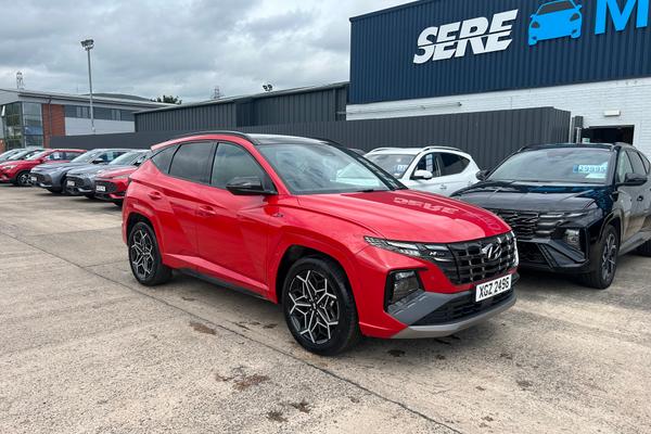 Used 2022 Hyundai TUCSON 1.6 TGDi Hybrid 230 N Line S 5dr 2WD Auto Red at SERE Motors