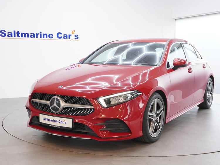 Used 2018 Mercedes-Benz A Class 1.3 A200 AMG Line Hatchback 5dr Petrol 7G-DCT Euro 6 (s/s) (163 ps) Red at #sitename#