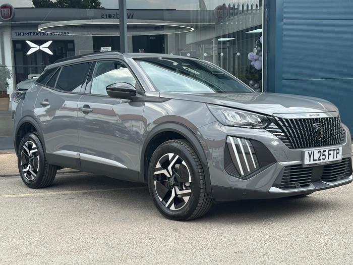 Used 2025 Peugeot 2008 1.2 PureTech Allure SUV 5dr Petrol Manual Euro 6 (s/s) (100 ps) Grey at Windsors of Wallasey