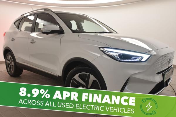 Used 2022 MG MOTOR UK ZS 130kW Trophy Connect EV 51kWh 5dr Auto Solid - Arctic white at SERE Motors