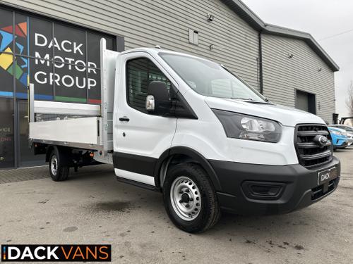 Used 2026 Ford Transit 26 Reg L4 Dropside with Tail Lift, Single Rear Wheels, FWD Air-Con ~ at Dack Vans