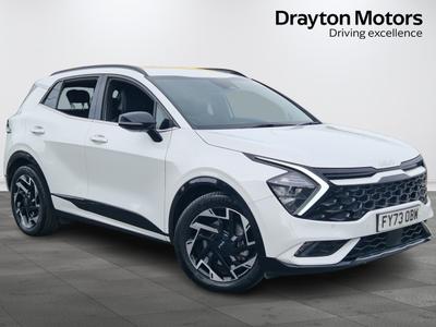 Used 2024 Kia Sportage 1.6 T-GDi ISG 48V GT-LINE Fusion White at Kia Motors UK