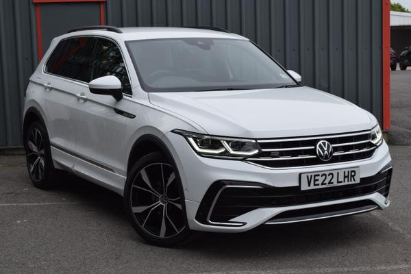 Used 2022 Volkswagen TIGUAN 1.5 TSI 150 R-Line 5dr DSG White at SERE Motors