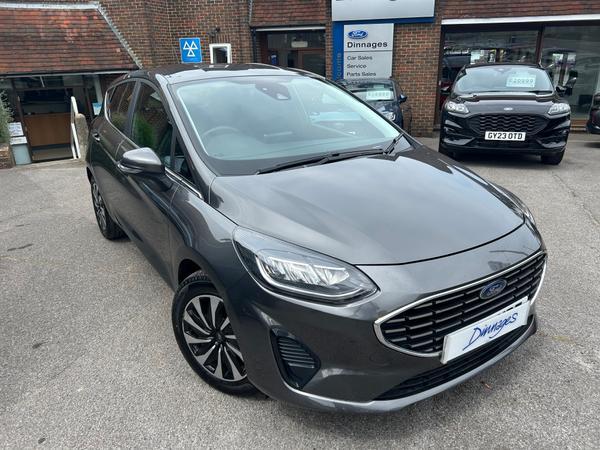 Used 2023 Ford Fiesta 1.0T EcoBoost MHEV Titanium Hatchback 5dr Petrol Hybrid Manual Euro 6 (s/s) (125 ps) at Dinnages