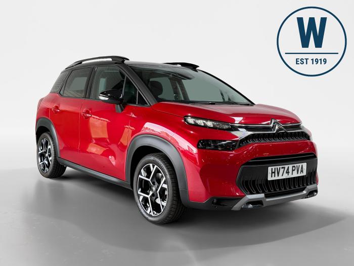 Used 2024 Citroen C3 Aircross 1.2 PureTech MAX SUV 5dr Petrol EAT6 Euro 6 (s/s) (130 ps) Red at Windsors of Wallasey