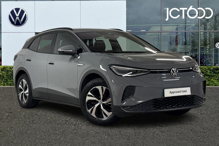 Used 2024 Volkswagen ID.4 109kW Life Ed Pure 52kWh 5dr Auto [110kW Ch] Moonstone Grey at JCT600