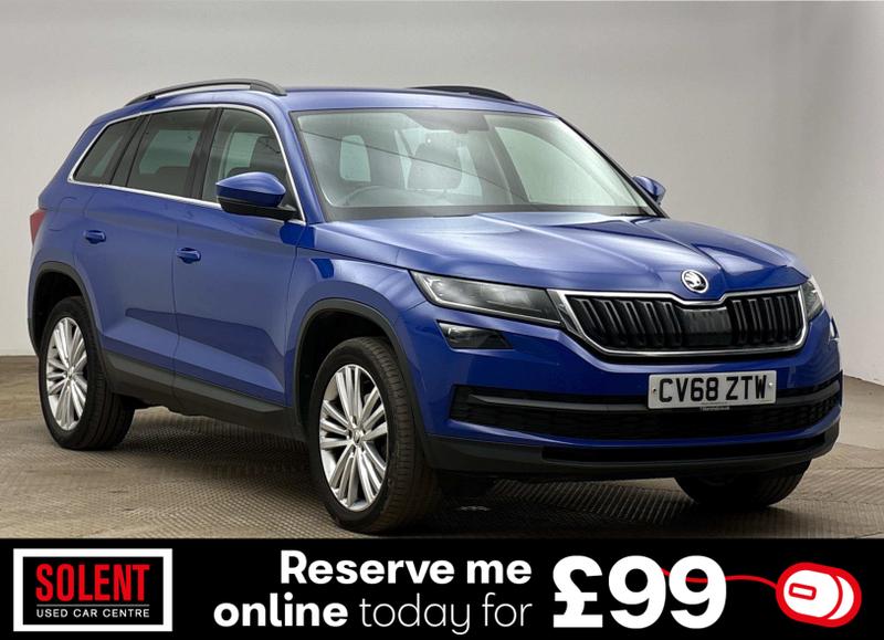 Blue 2018 Skoda Kodiaq Estate Front-wheel drive Automatic