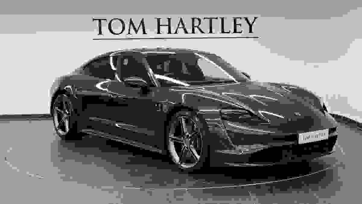 Used 2020 Porsche TAYCAN TURBO S 93KWH GREY at Tom Hartley