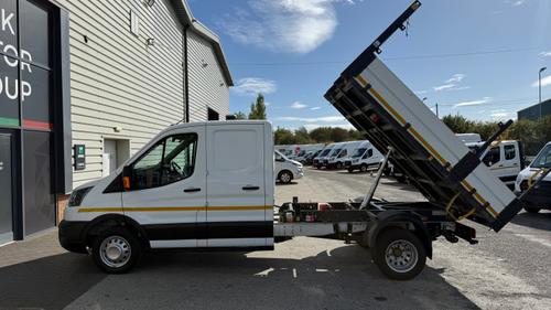 Used 2023 Ford Transit 2.0 350 EcoBlue Leader Chassis Double Cab 4dr Diesel Manual RWD L3 Euro 6 (s/s) (170 ps) ~ at Dack Vans