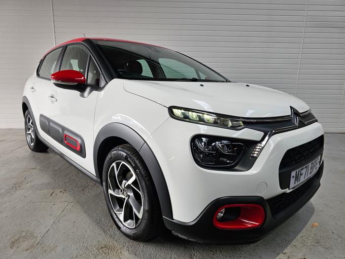 Used 2021 Citroen C3 PURETECH SHINE S/S WHITE at Windsors of Wallasey