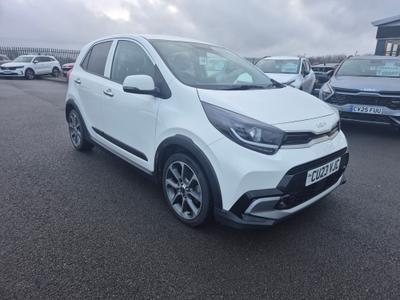 Used 2023 Kia PICANTO 1.0 DPi X-Line S Hatchback 5dr Petrol AMT Euro 6 (s/s) (66 bhp) clear white at Gravells