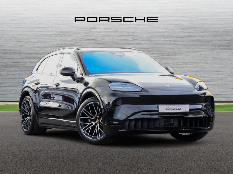 Used 2026 PORSCHE Cayenne Electric 490kW S 113kWh 5dr Auto Chromite Black Metallic at JCT600