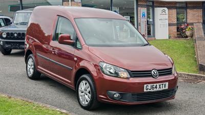 Used 2014 Volkswagen Caddy 1.6 TDI C20 Highline Panel Van 4dr Diesel Manual L1 H1 (149 g/km, 101 bhp)**PRIVATELY OWNED, NO VAT TO PAY. VERY LOW MILEAGE & SERVICE HISTORY** at Motorhouse Coleford