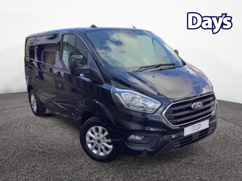 Black 2023 Ford Transit Custom Van Front-wheel drive Manual