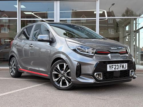 Used 2023 Kia Picanto 1.0 T-GDi GT-Line S Hatchback 5dr Petrol Manual Euro 6 (s/s) (99 bhp) Astro Grey at Piccadilly Motors