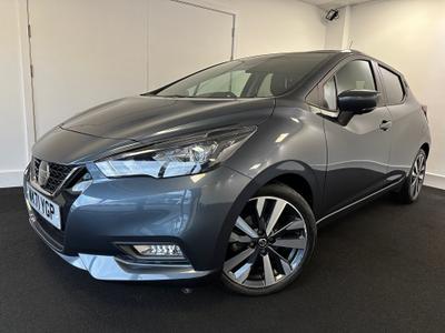 Used 2021 Nissan Micra AUTOMATIC 1.0 IG-T Tekna Hatchback 5dr Petrol XTRON Euro 6 (s/s) (92 ps) at Hodgson Car Sales