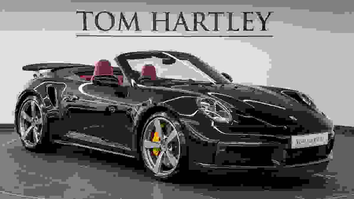 Used 2021 Porsche 911 Turbo S Cabriolet Jet Black Metallic at Tom Hartley