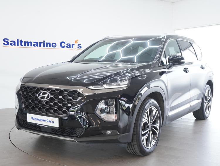 Used 2021 Hyundai Santa Fe 2.2 CRDi Premium SE SUV 5dr Diesel Auto 4WD Euro 6 (s/s) 7 Seat (200 ps) Phantom Black at #sitename#