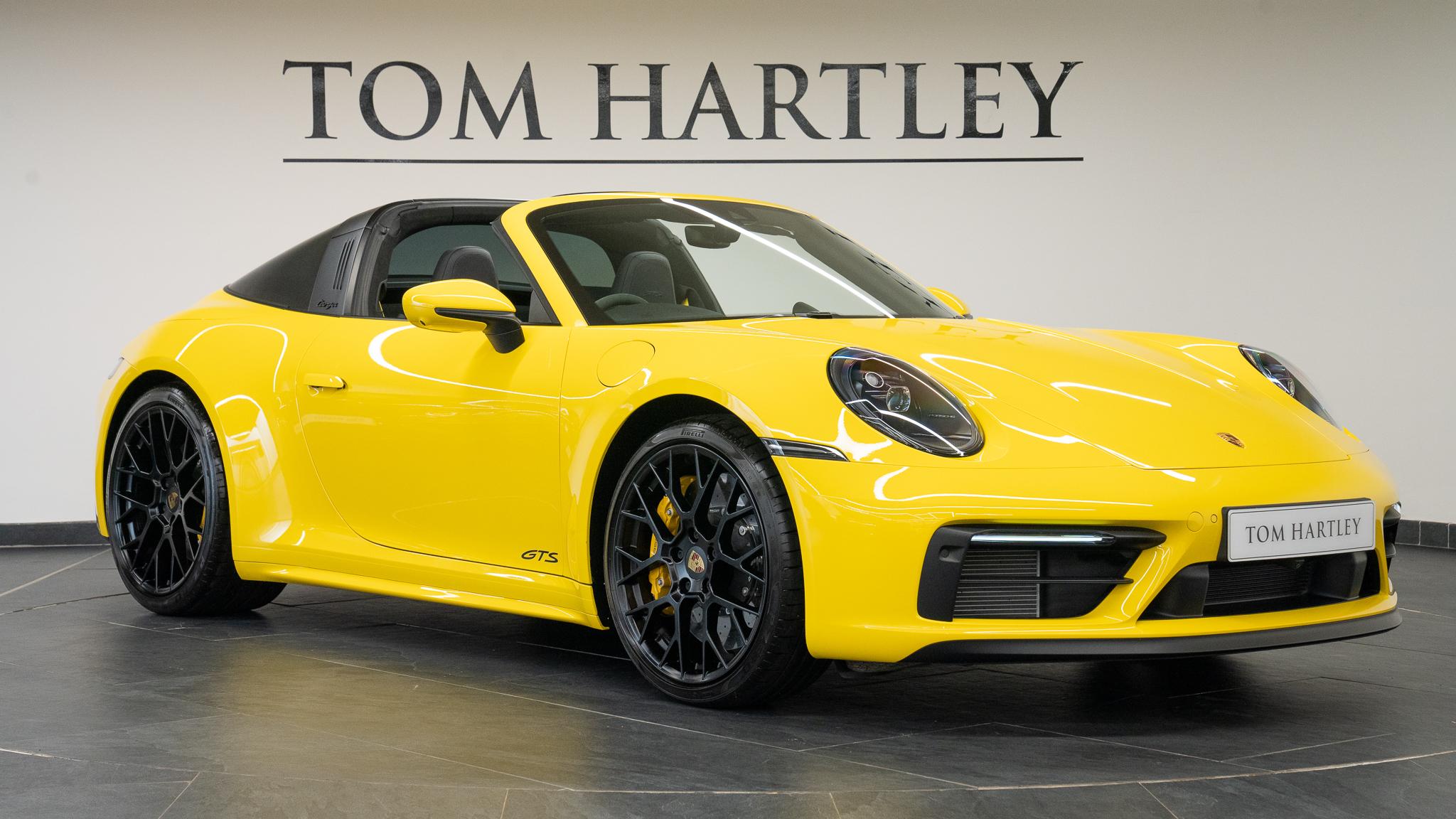 Used 2022 Porsche 911 TARGA 4 GTS £149,950 1,700 miles Racing Yellow | Tom  Hartley