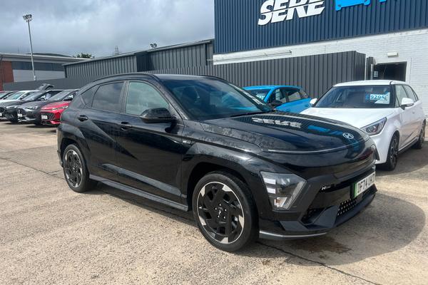 Used 2024 Hyundai KONA 160kW N Line 65kWh 5dr Auto Black at SERE Motors