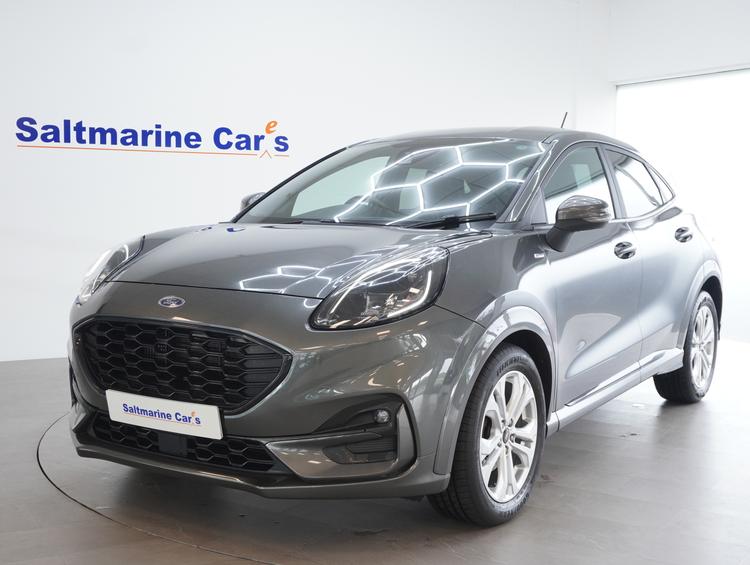 Used 2020 Ford Puma 1.0T EcoBoost MHEV ST-Line SUV 5dr Petrol Manual Euro 6 (s/s) (125 ps) Grey at #sitename#
