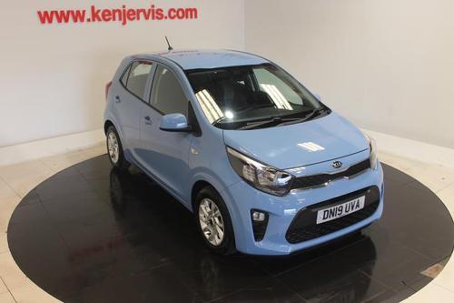 Used 2019 Kia Picanto 1.0 2 Hatchback 5dr Petrol Manual Euro 6 (66 bhp) Blue at Ken Jervis