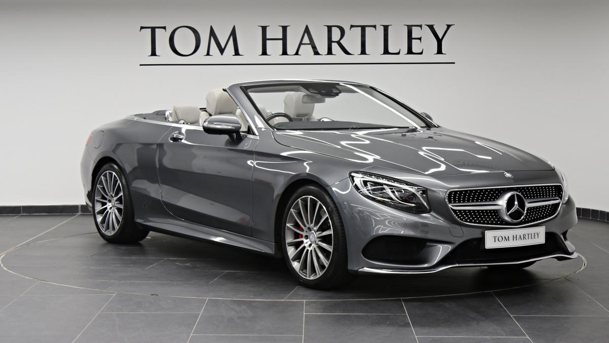 Used 2017 Mercedes-Benz S-CLASS S 500 AMG Line Premium Cabriolet at Tom Hartley