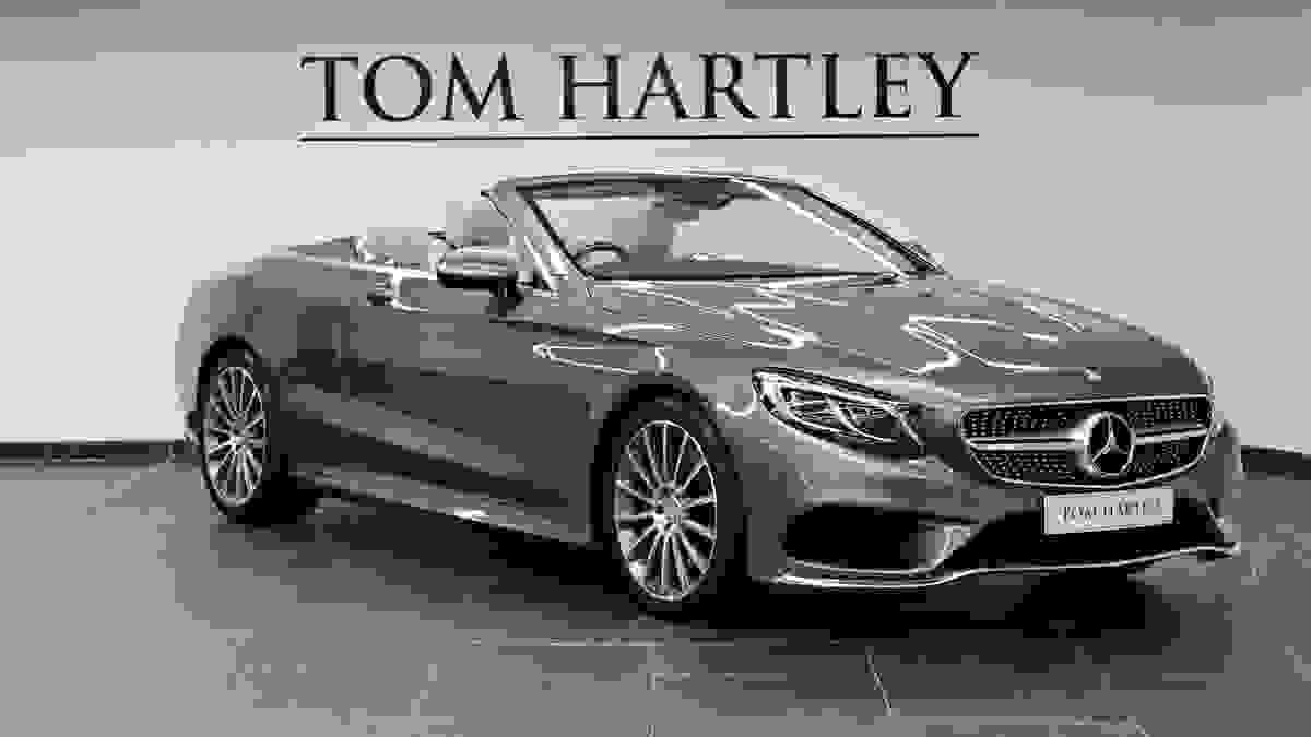 Used 2017 Mercedes-Benz S-CLASS S 500 AMG Line Premium Cabriolet Selanite Grey at Tom Hartley