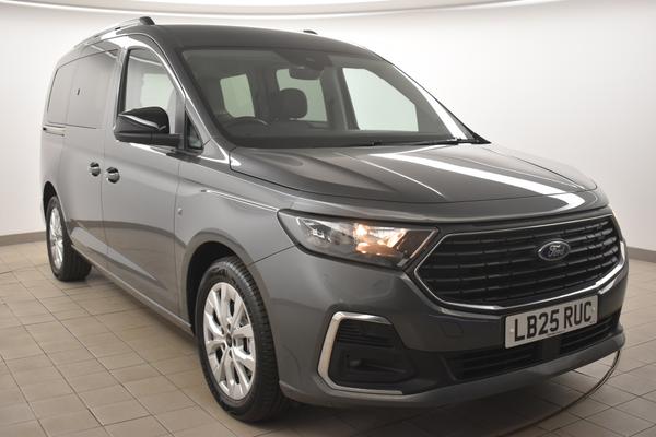 Used 2025 Ford GRAND TOURNEO CONNECT 1.5 EcoBoost 115 Titanium 5dr Auto [7 Seat] Grey at SERE Motors