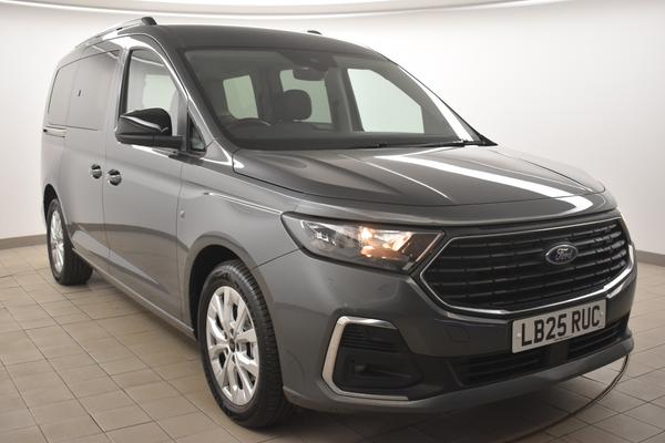 Used 2025 Ford GRAND TOURNEO CONNECT 1.5 EcoBoost 115 Titanium 5dr Auto [7 Seat] Grey at SERE Motors