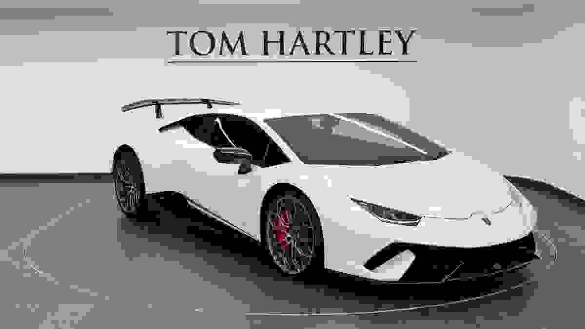 Used 2018 Lamborghini HURACAN LP 640-4 PERFORMANTE Bianco Icarus at Tom Hartley