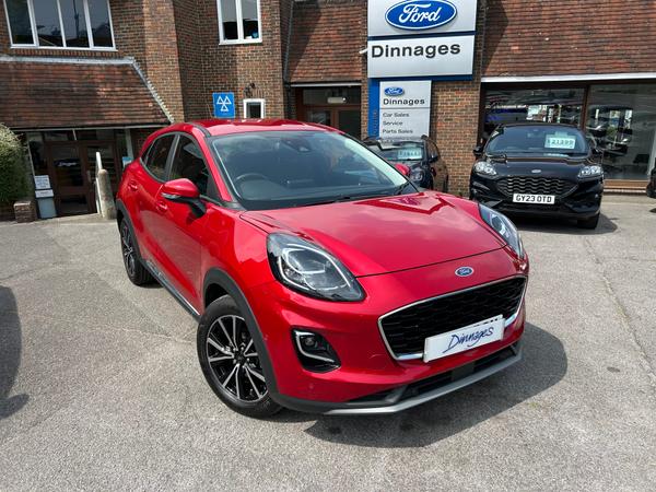Used 2023 Ford Puma 1.0T EcoBoost MHEV Titanium SUV 5dr Petrol Hybrid DCT Euro 6 (s/s) (125 ps) at Dinnages