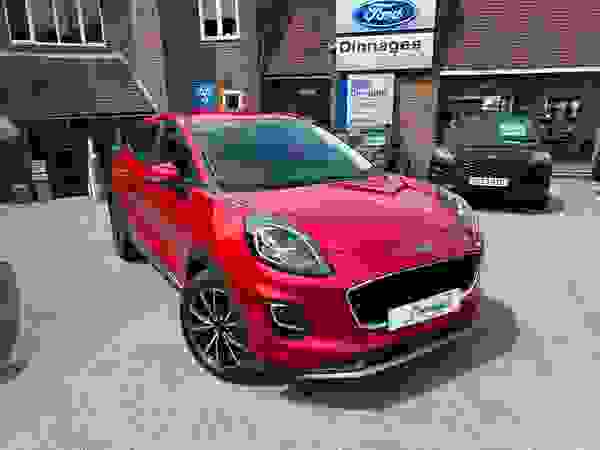 Used 2023 Ford Puma 1.0T EcoBoost MHEV Titanium SUV 5dr Petrol Hybrid DCT Euro 6 (s/s) (125 ps) Fantastic Red at Dinnages