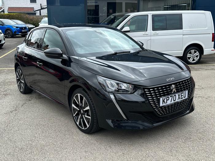 Used 2020 Peugeot 208 PURETECH ALLURE PREMIUM S/S BLACK at Windsors of Wallasey
