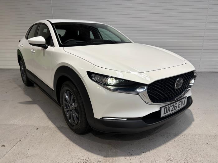 Used 2026 Mazda CX-30 140PS 2WD 2.5 Prime Line ARCTIC WHITE at Windsors of Wallasey