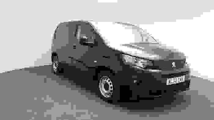 Used 2022 Peugeot Partner Van 1.5 BHDi 100 BHP Standard Professional Nera Black at Hawkins Motor Group