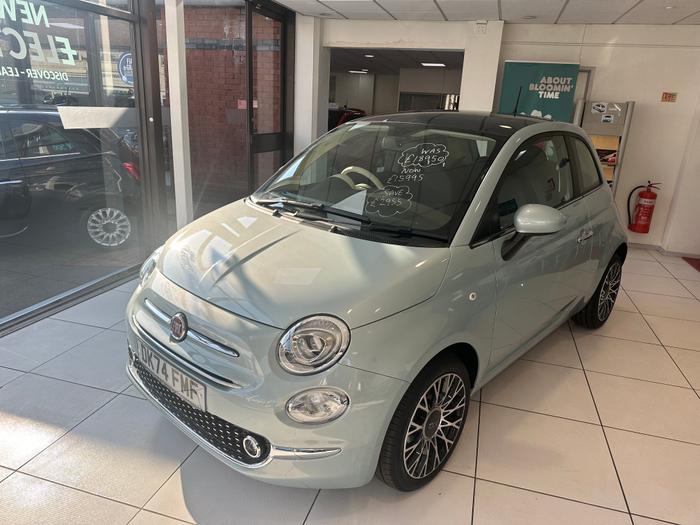 Used 2024 Fiat 500 1.0 MHEV Top Hatchback 3dr Petrol Manual Euro 6 (s/s) (70 bhp) at Windsors of Wallasey