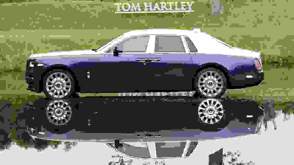 Used 2018 Rolls Royce Phantom VIII Royal Blue & Silver at Tom Hartley
